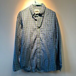 Wrangler Riata Men's Green Plaid Shirt